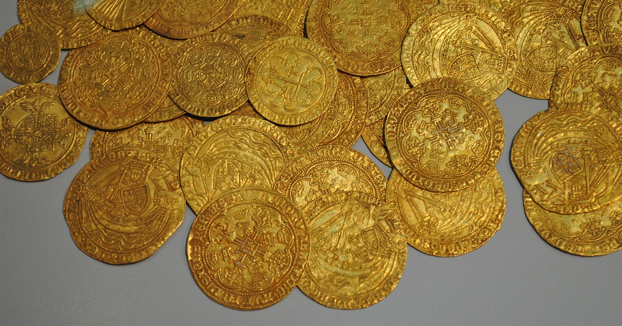 vanhoja kultarahoja