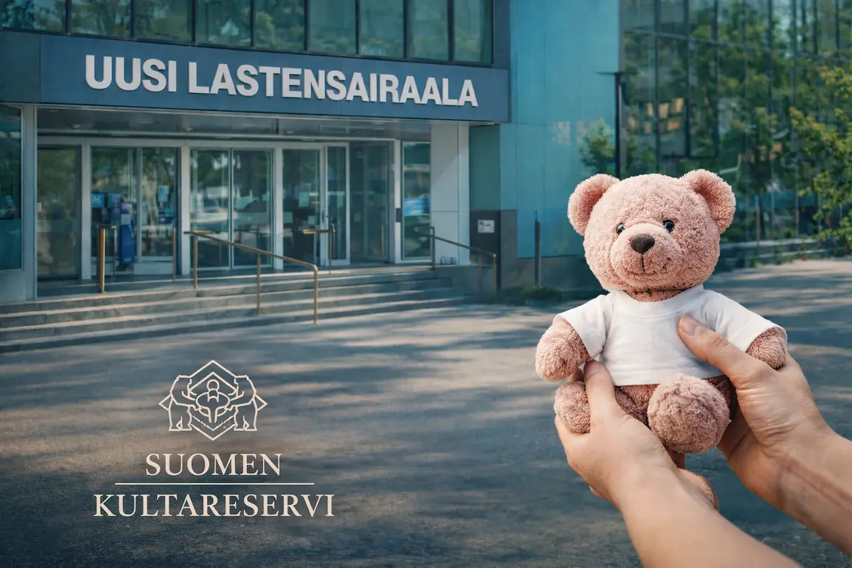 Suomen Kultareservi lahjoitti 10 000 euroa Uuden lastensairaalan tukisäätiölle